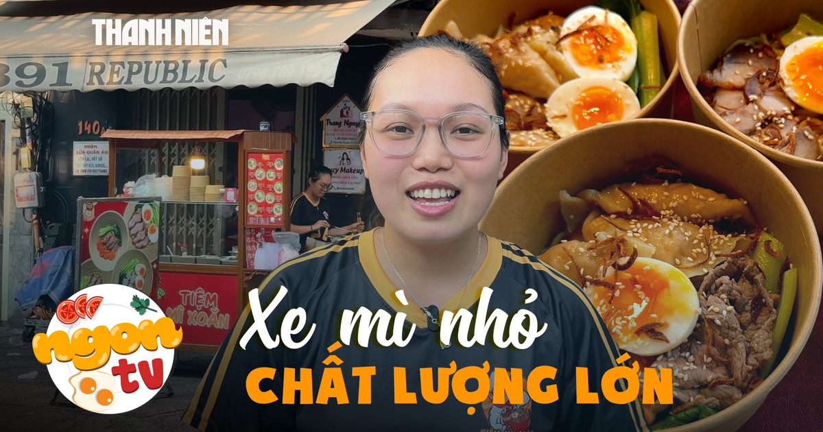 Mì trộn vỉa hè: Điểm hẹn quen thuộc của học sinh, sinh viên