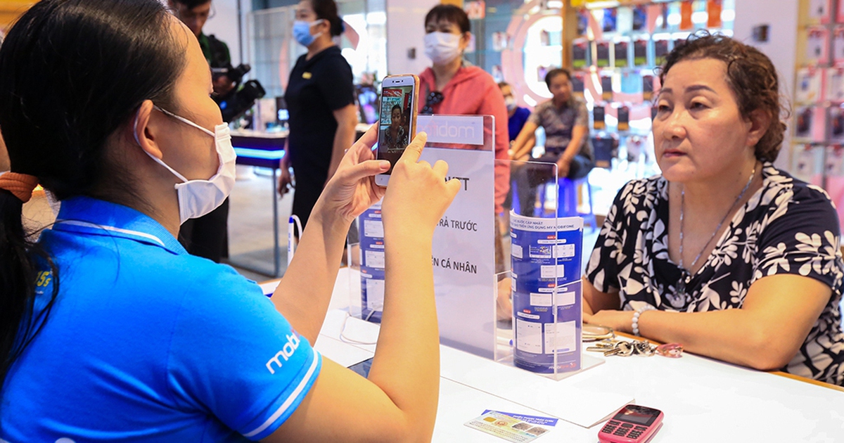 Từ ngày 15.4, người dùng đổi điện thoại phải quét lại sinh trắc học