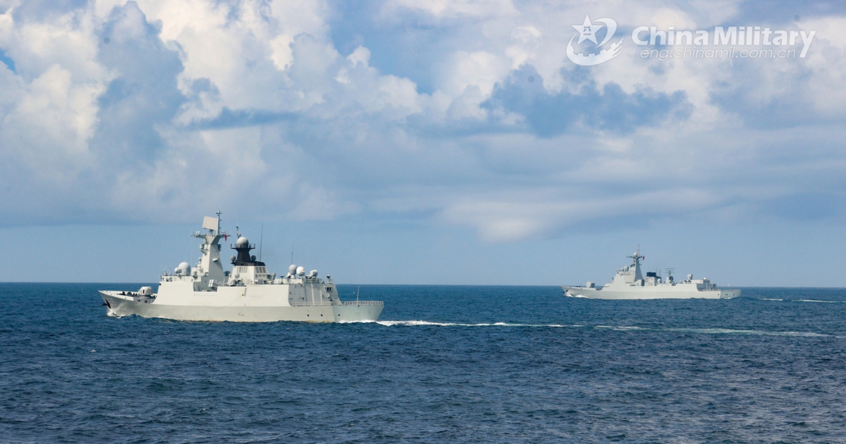 Trung Quốc tuần tra Biển Đông giữa lúc Philippines và đồng minh tập trận