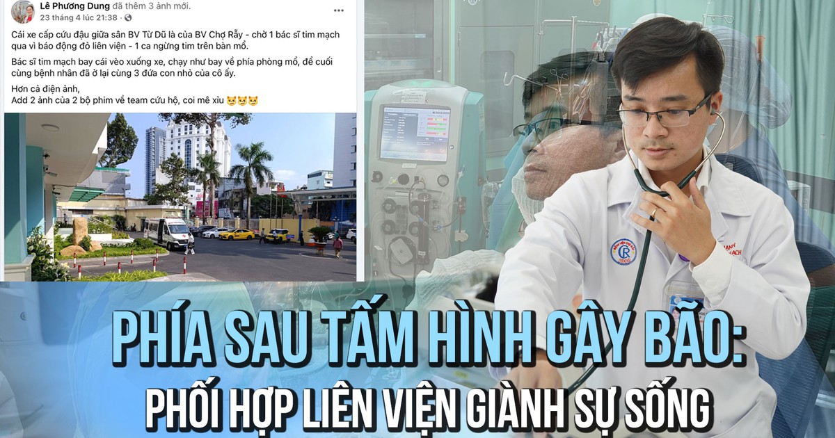 Phía sau tấm hình 'gây bão': ‘chiến thần’ phối hợp liên viện cứu sản phụ