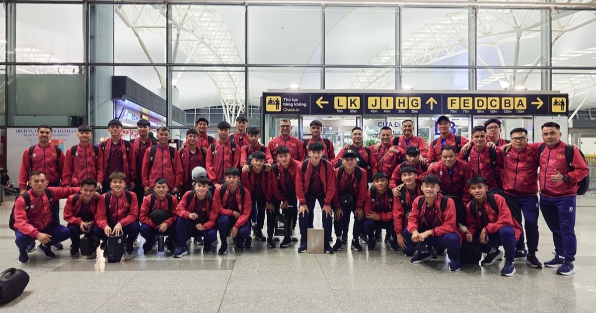 U.17 Việt Nam lên đường sang Ả Rập Xê Út, quyết săn vé World Cup: Đấu đối thủ nào?