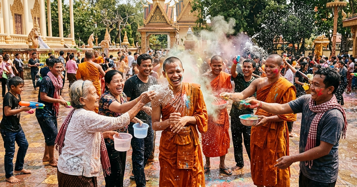 Cần Thơ: Cấm chơi chọi bột, tạt nước trong tết Chôl Chnăm Thmây