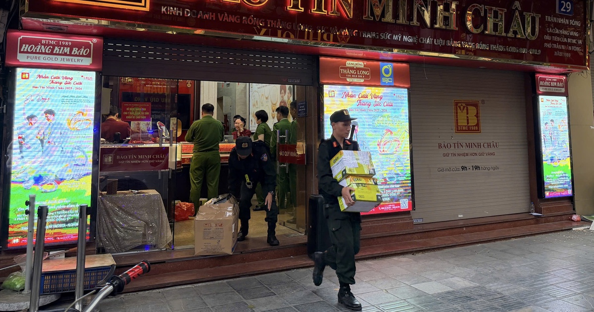 Tuần tới Công an Hà Nội thông tin vụ án xảy ra tại Bảo Tín Minh Châu