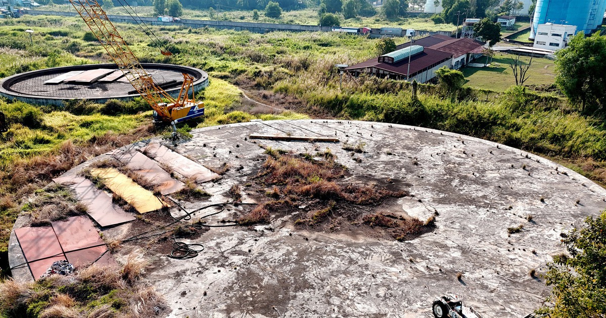 Bên trong Tổng kho xăng dầu 12.000 tỉ đồng ở Nhà Bè bỏ hoang nhiều năm