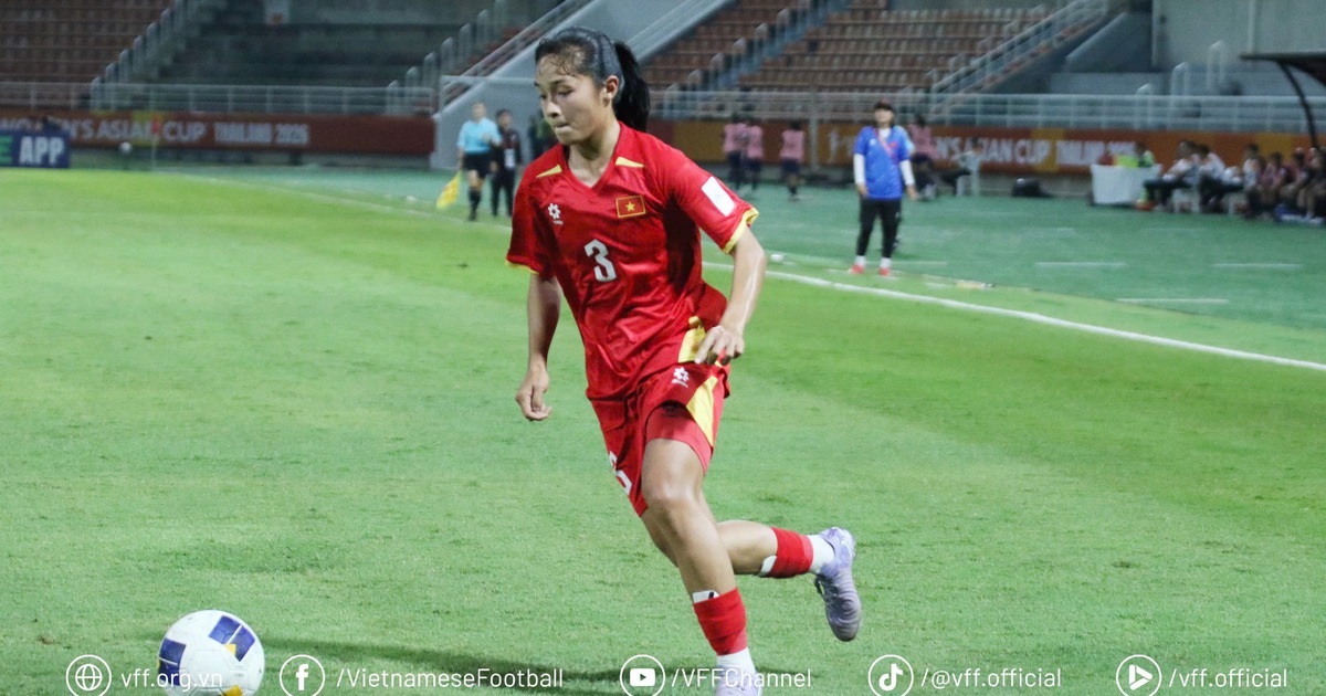 U20 nữ Việt Nam nỗ lực nhưng chưa có điểm, thua Thái Lan…