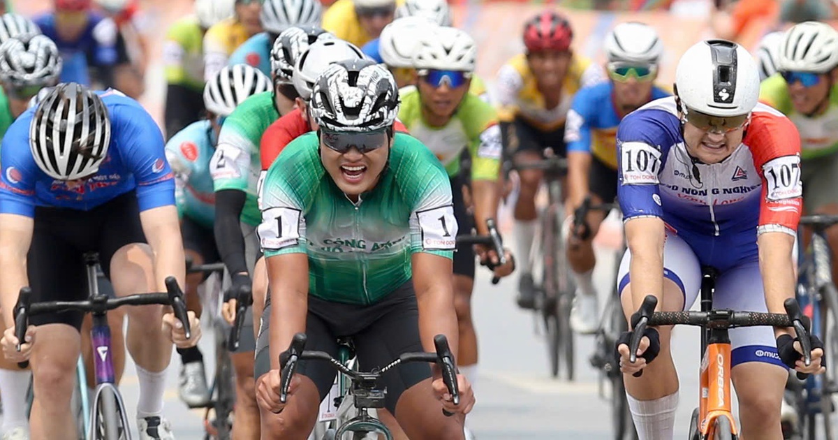 Trần Tuấn Kiệt bị ngã vẫn giành chiến thắng ở Cúp xe đạp truyền hình TP.HCM