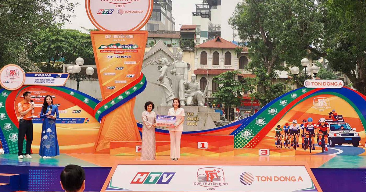 Tôn Đông Á với hành trình thiện nguyện xuyên suốt Cúp xe đạp truyền hình TP.HCM