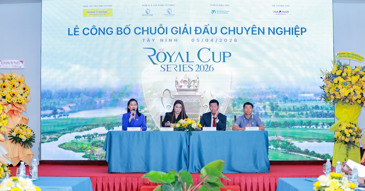 Hơn 300 golfer tranh tài tại Royal Cup Series 2026, tổng giải thưởng 1,1 tỉ đồng