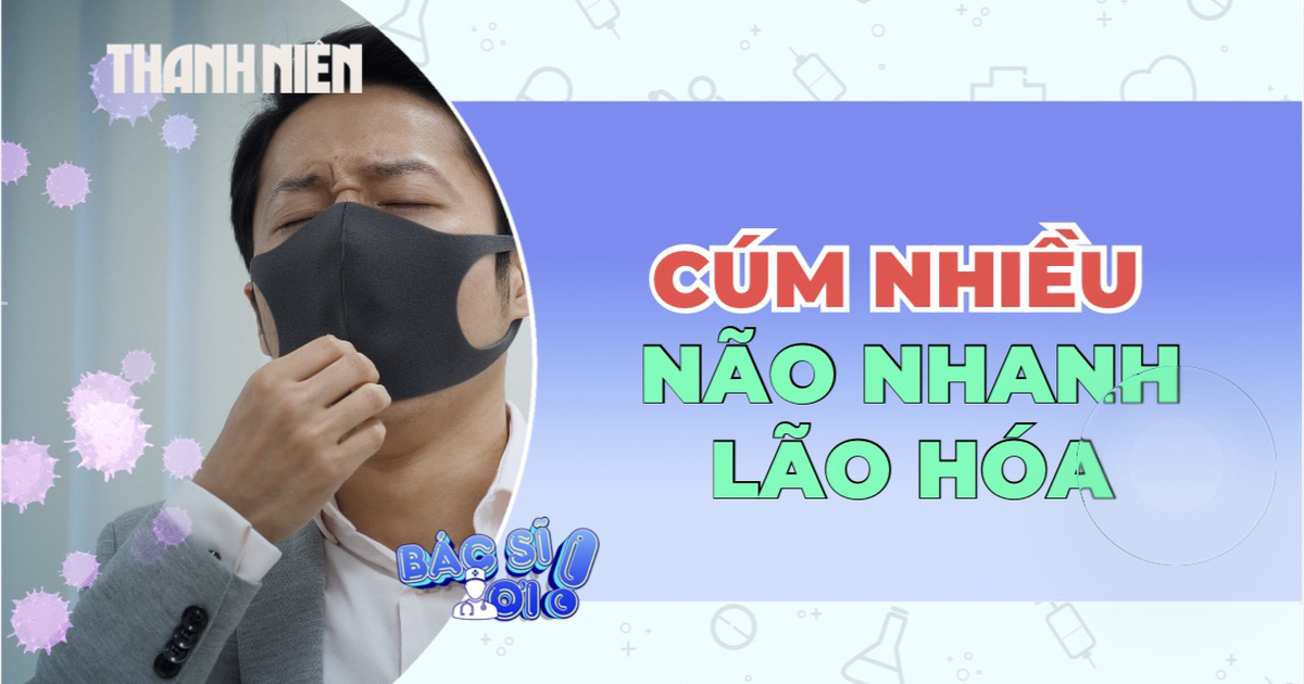 Cảnh báo tác hại của cúm mùa đến não bộ