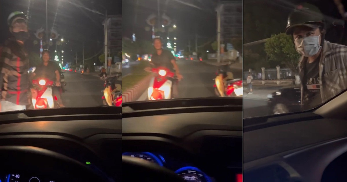 C&ocirc;ng an x&aacute;c minh nh&oacute;m người chặn &ocirc; t&ocirc;, đập bể k&iacute;nh chắn gi&oacute; ở Vĩnh Long