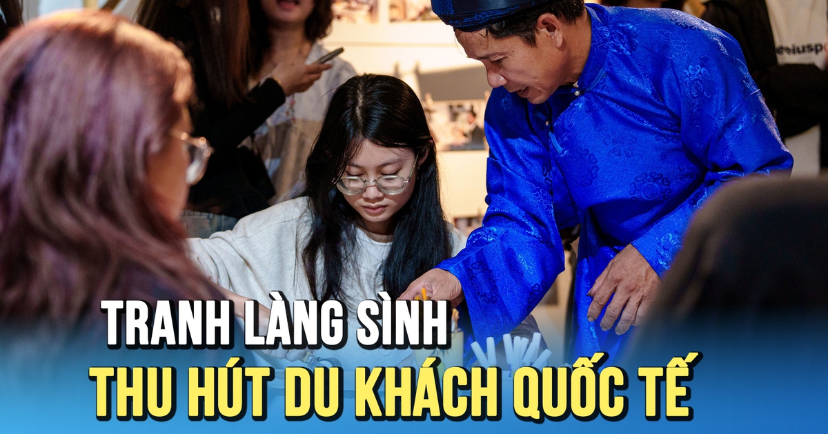 Khi di sản cố đô Huế sống lại trong thế giới đương đại: Tranh làng Sình hút du khách quốc tế