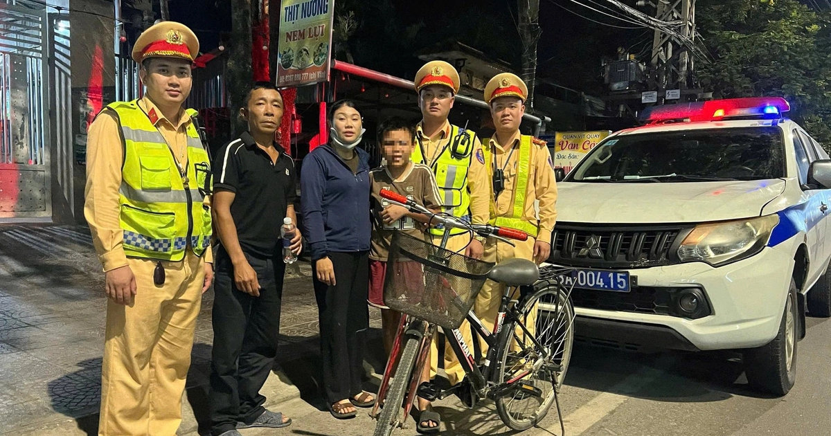 Đạp xe từ H&agrave; Tĩnh v&agrave;o Quảng Trị, b&eacute; trai 15 tuổi lạc nh&agrave; hơn 150 km