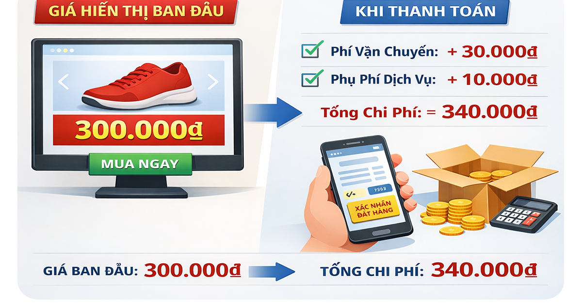 Mua hàng online tưởng rẻ nhưng 'chi phí ẩn' biến thành đắt