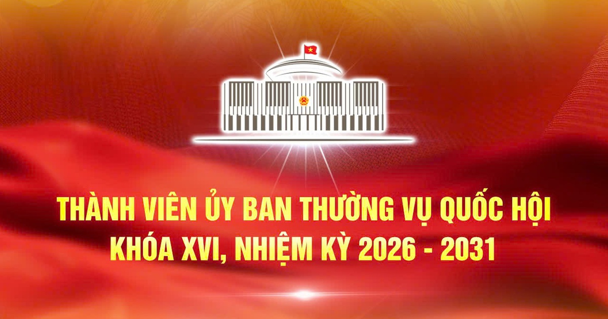 Thành viên Ủy ban Thường vụ Quốc hội khóa XVI, nhiệm kỳ 2026 - 2031