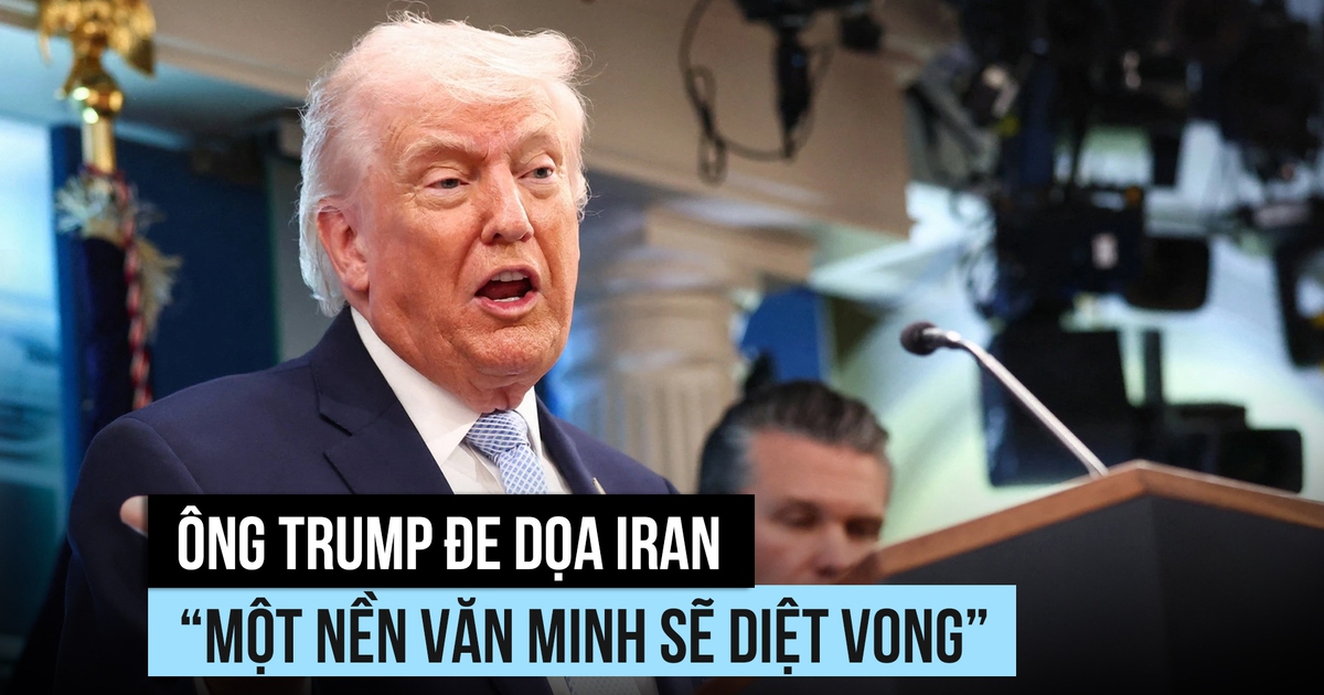 Ông Trump đe dọa Iran ‘một nền văn minh sẽ diệt vong’, Mỹ đánh đảo Kharg