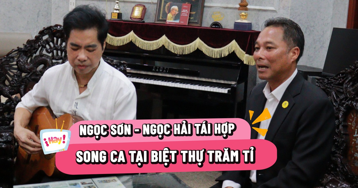 Ngọc Sơn - Ngọc Hải tái hợp, khoe giọng hát live nội lực tại biệt thự trăm tỉ