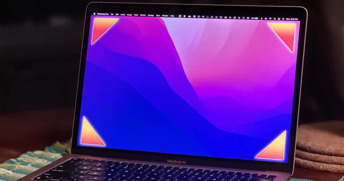 Bốn góc màn hình MacBook có thể làm được nhiều điều thú vị