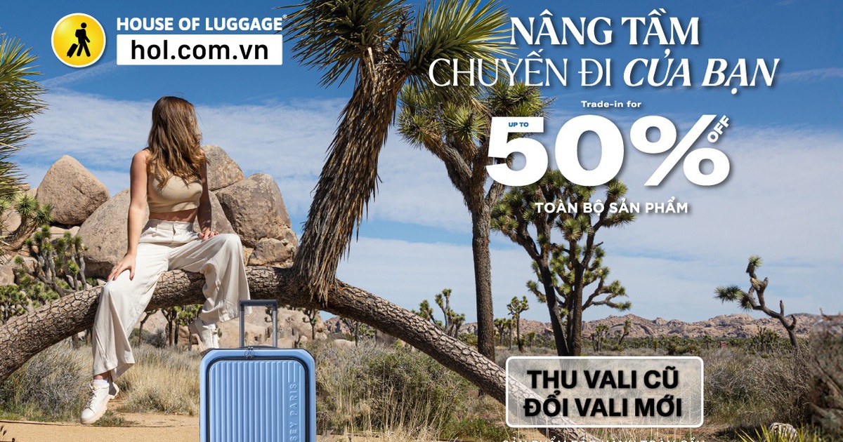 House Of Luggage triển khai chương trình Luggage Trade-in 2026 - Thu vali cũ đổi vali mới