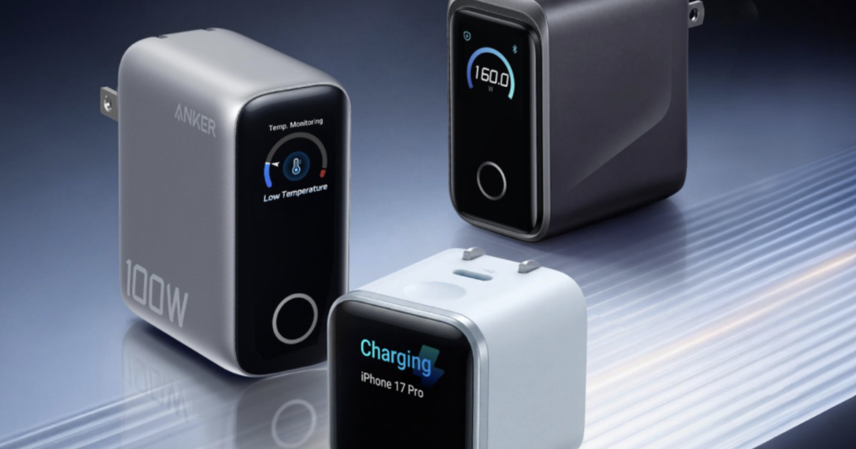 Xu hướng sạc thông minh tích hợp màn hình