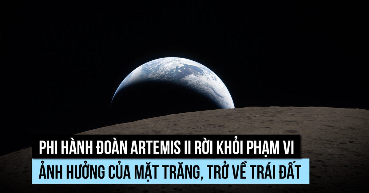 Trái đất đang kéo trở lại': Đội bay NASA hoàn tất chuyến bay lịch sử qua mặt trăng