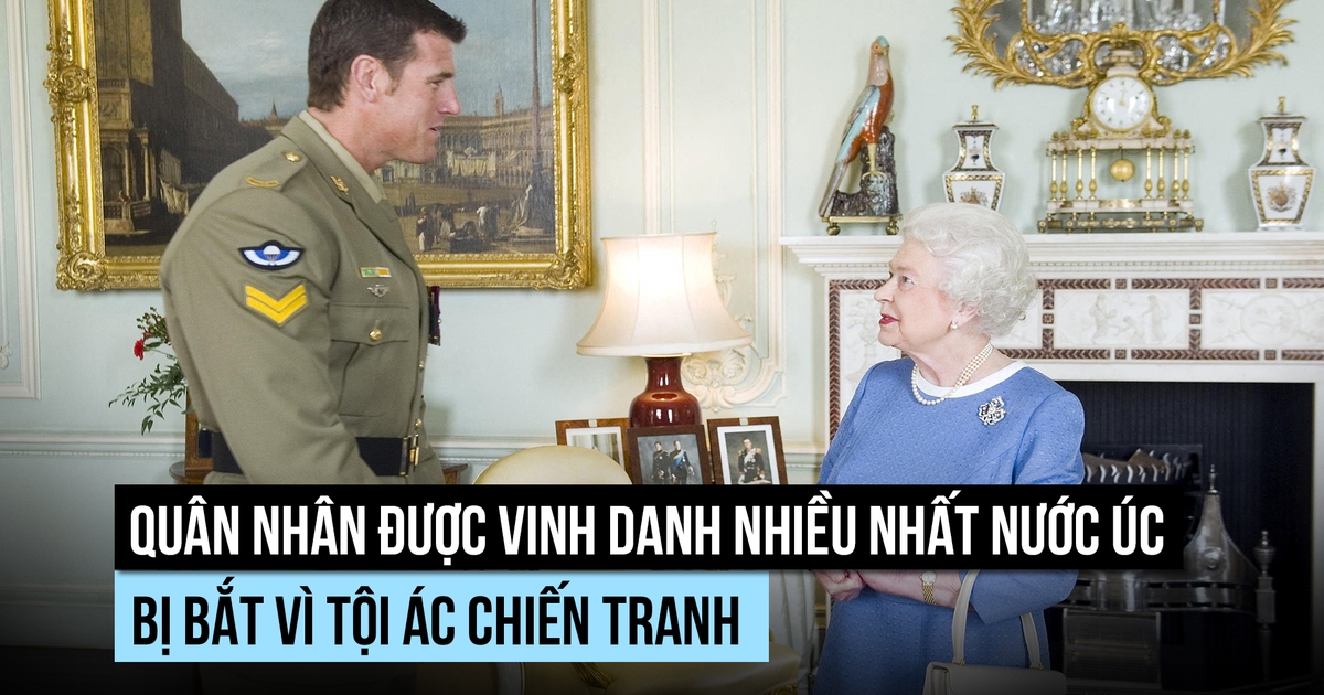 Quân nhân 'anh hùng dân tộc' Úc bị bắt vì tội ác chiến tranh