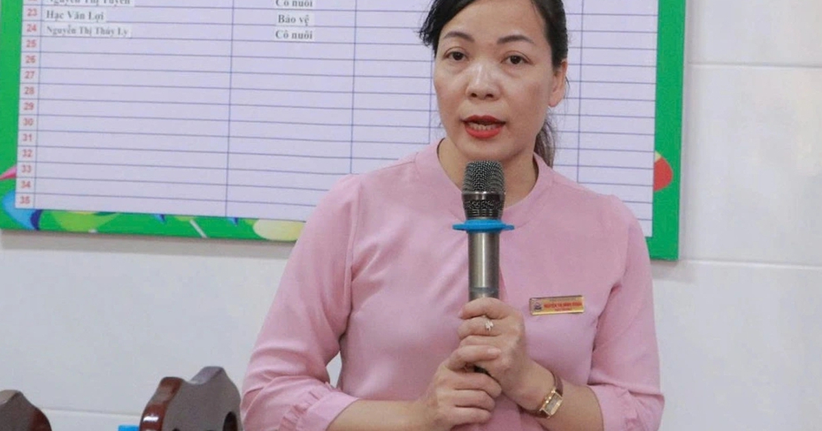 Vụ thịt lợn bệnh trong bếp ăn trường mầm non: Tạm đ&igrave;nh chỉ hiệu trưởng để điều tra