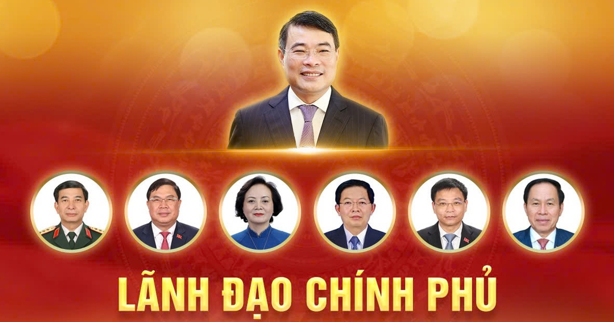 Lãnh đạo Chính phủ nhiệm kỳ 2026 - 2031