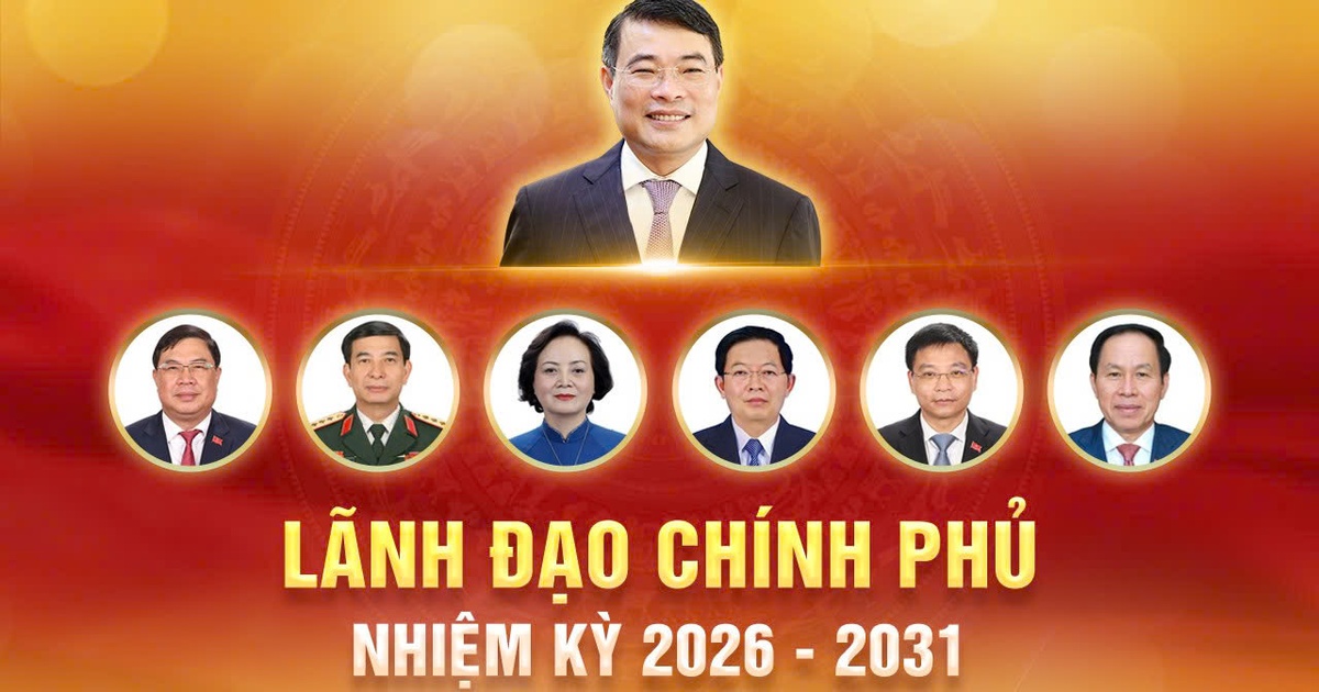 Phân công nhiệm vụ của Thủ tướng và 6 phó thủ tướng