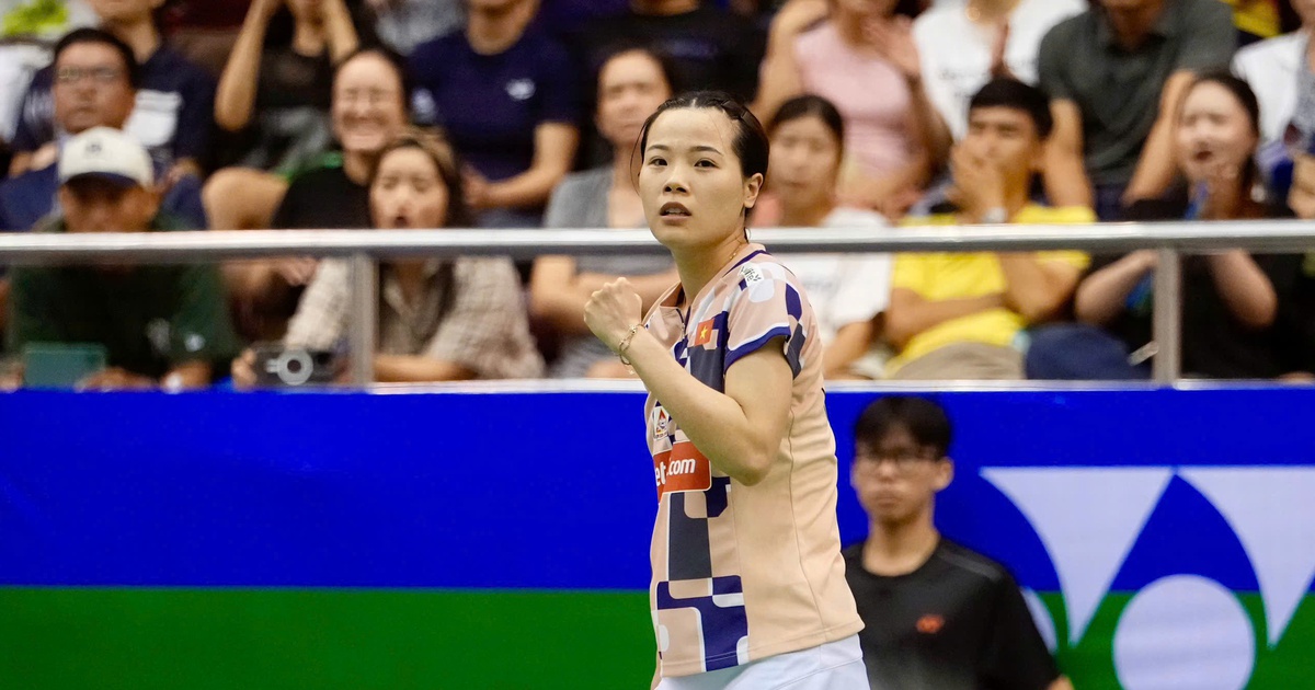 Nguyễn Thùy Linh thắng ấn tượng trận mở màn giải cầu lông vô địch châu Á tại Trung Quốc