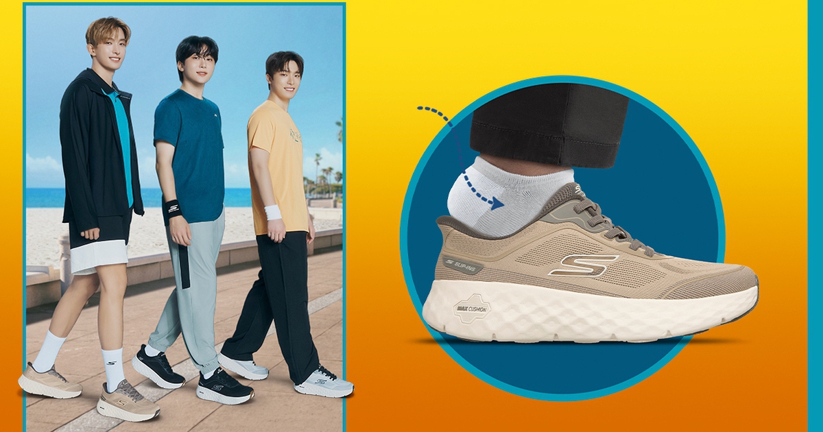 Skechers GOWalk Max Cushioning Flex - Trải nghiệm thoải mái trong từng chuyển động thường ngày