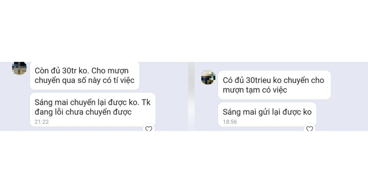 2 l&atilde;nh đạo ở C&agrave; Mau bị hack t&agrave;i khoản Zalo, nhắn tin mượn tiền suốt đ&ecirc;m