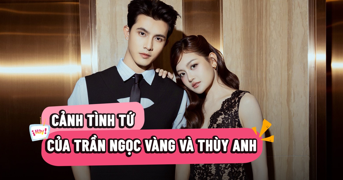 Trần Ngọc Vàng, Thùy Anh hé lộ cảnh tình tứ trong thang máy