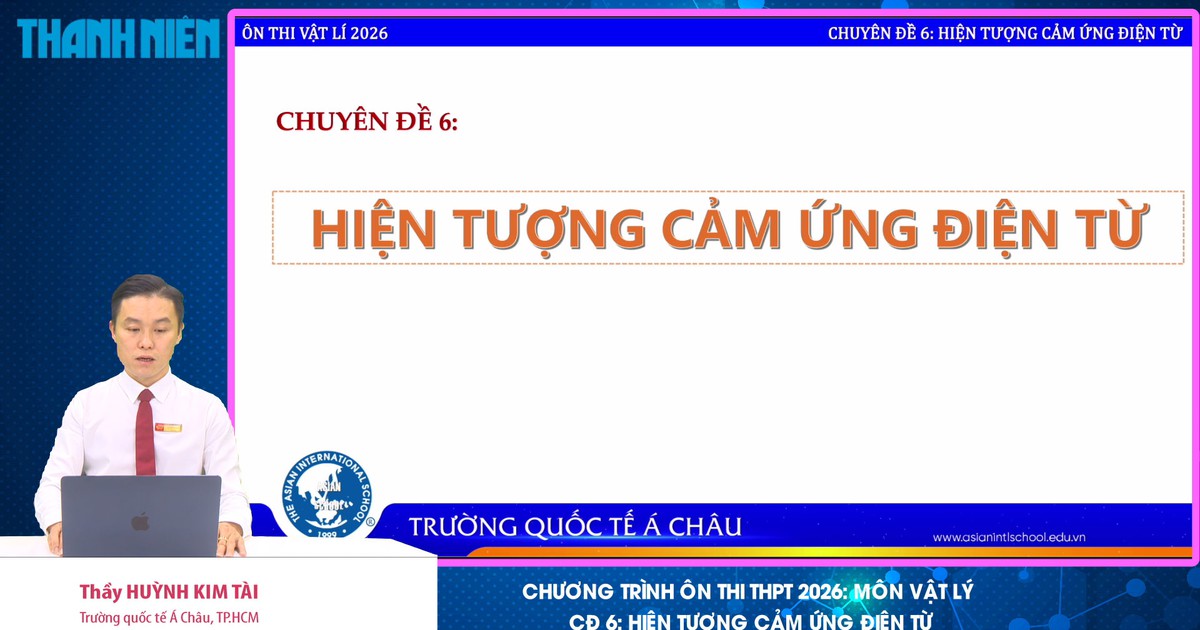 BÍ QUYẾT ÔN THI THPT 2026 | Môn vật lý | Chuyên đề 6 | Hiện tượng cảm ứng điện từ