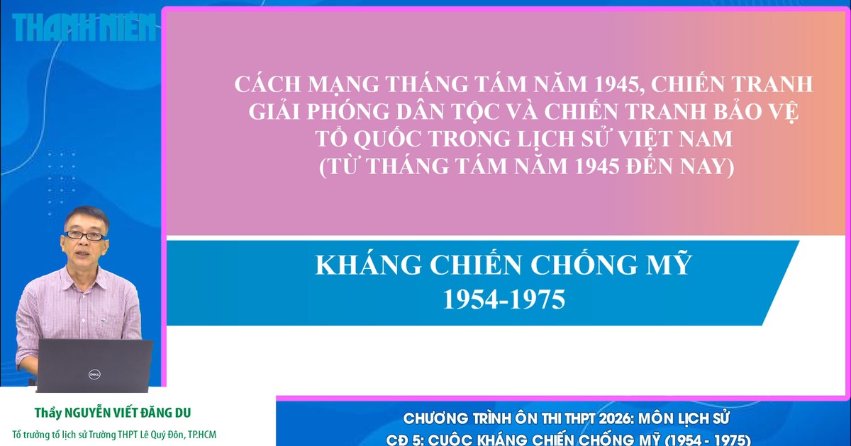 BÍ QUYẾT ÔN THI THPT 2026 | Môn lịch sử | Chuyên đề 5 | Kháng chiến chống Mỹ (1954 - 1975)