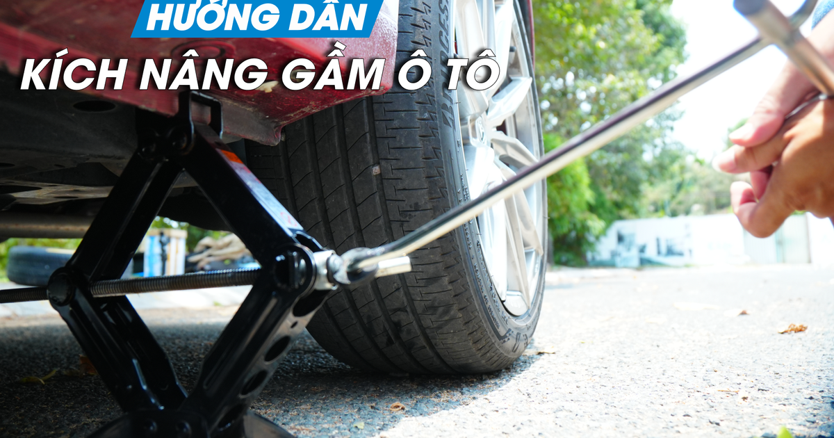 Kích nâng xe thế nào để tránh sụp gầm?