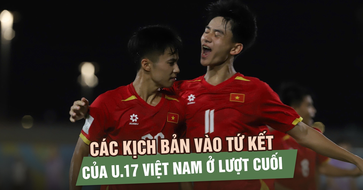 U.17 Việt Nam vẫn rộng cửa vào tứ kết và dự World Cup dù thua đậm U.17 Hàn Quốc