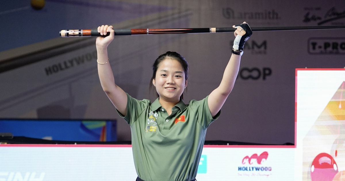Billiards: Nữ cơ thủ Việt Nam giành chức vô địch châu Á lịch sử