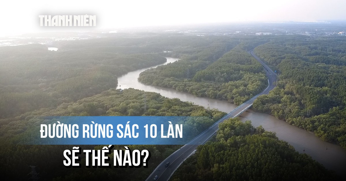 Đường Rừng Sác dự kiến mở lên 10 làn, đón đầu phát triển Cần Giờ