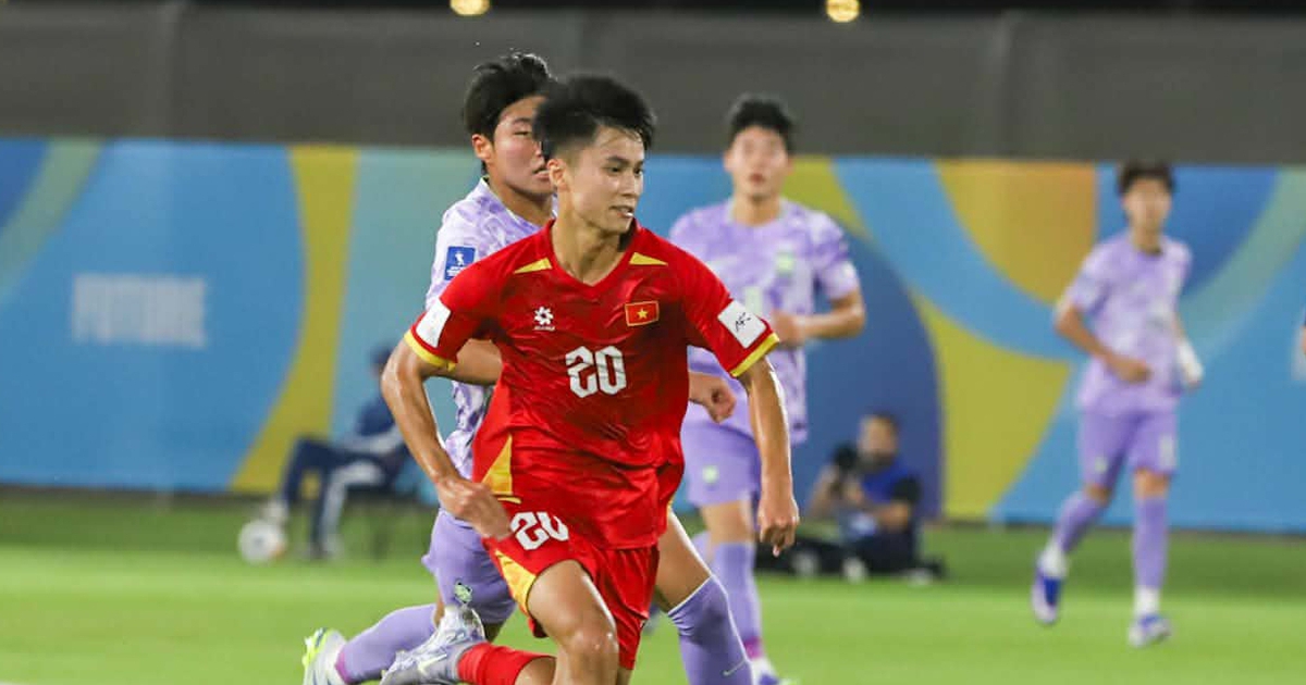Bảng xếp hạng U.17 châu Á mới nhất: U.17 Việt Nam đứng nhì sau Hàn Quốc, cửa dự World Cup vẫn sáng