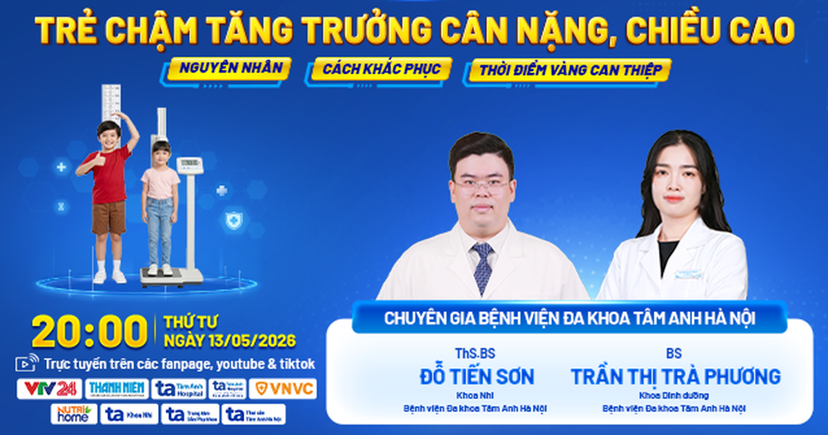 Nguyên nhân và cách khắc phục trẻ chậm tăng trưởng cân nặng, chiều cao