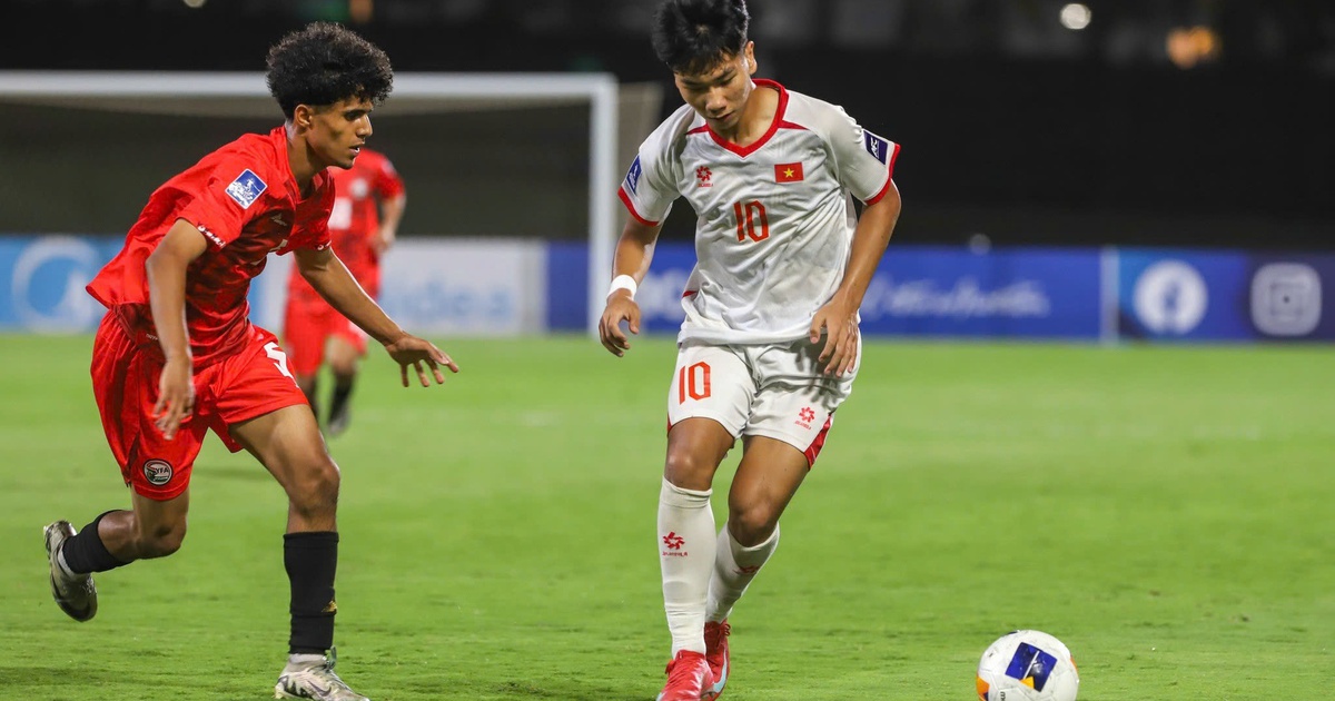 0 giờ ngày 14.5 trên TV360: U.17 Việt Nam đấu U.17 UAE, tự quyết vé dự World Cup