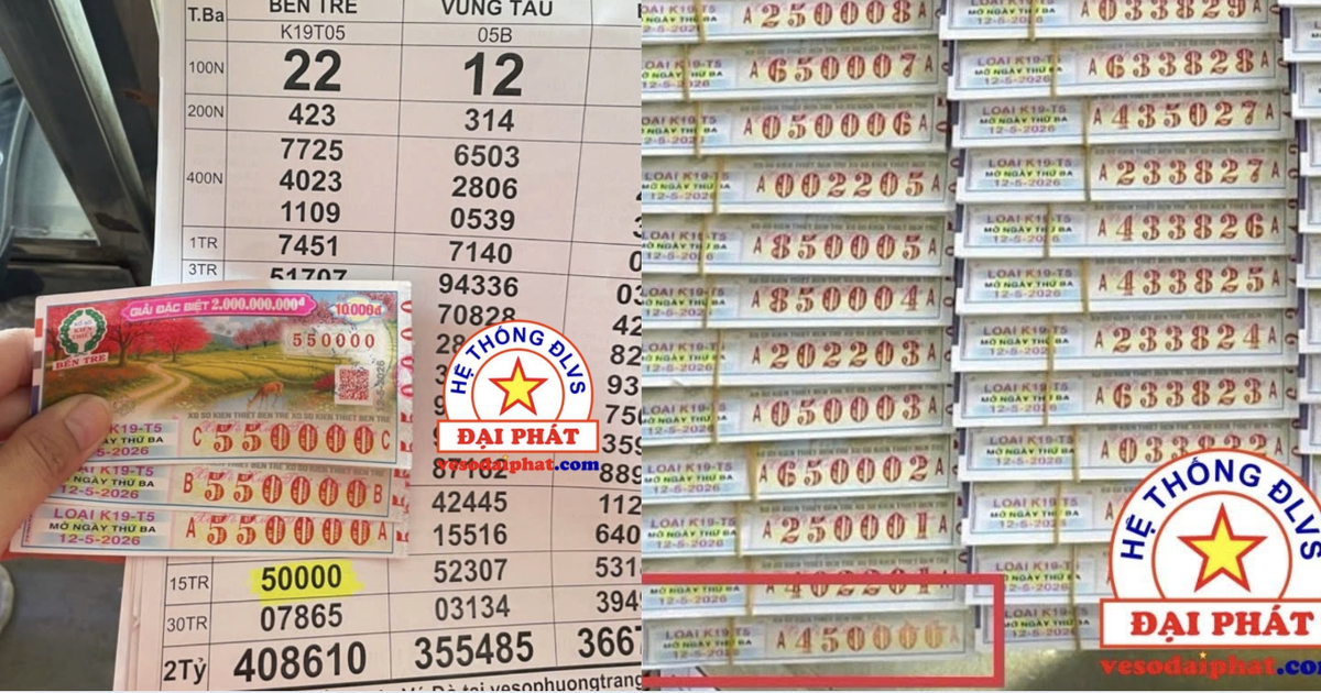 Mua vé dãy số độc lạ 50000, nhiều người ở TP.HCM trúng xổ số miền Nam