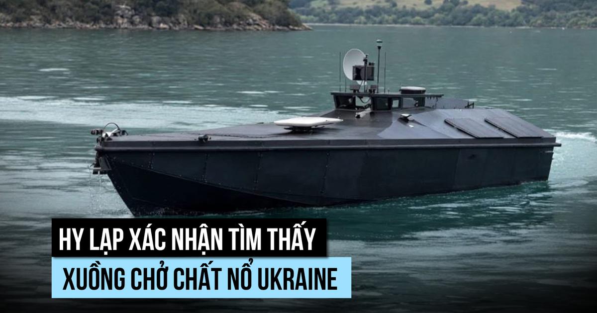 Hy Lạp quan ngại vì xuồng tự sát từ Ukraine