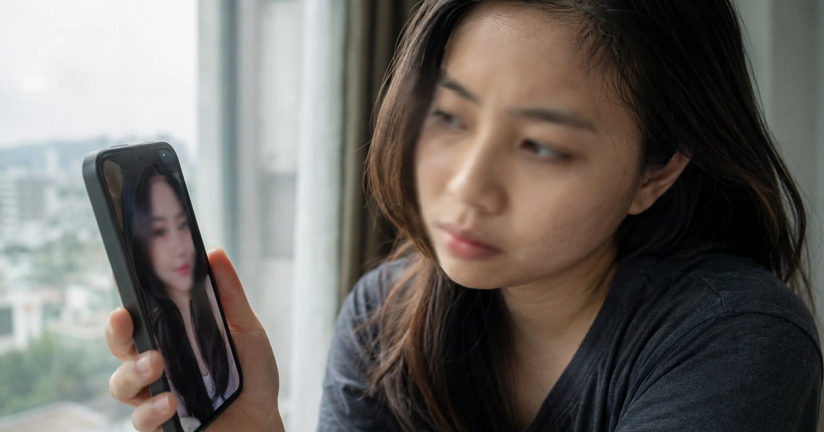 Hụt hẫng, áp lực với ngoại hình thật vì lạm dụng AI chỉnh sửa ảnh