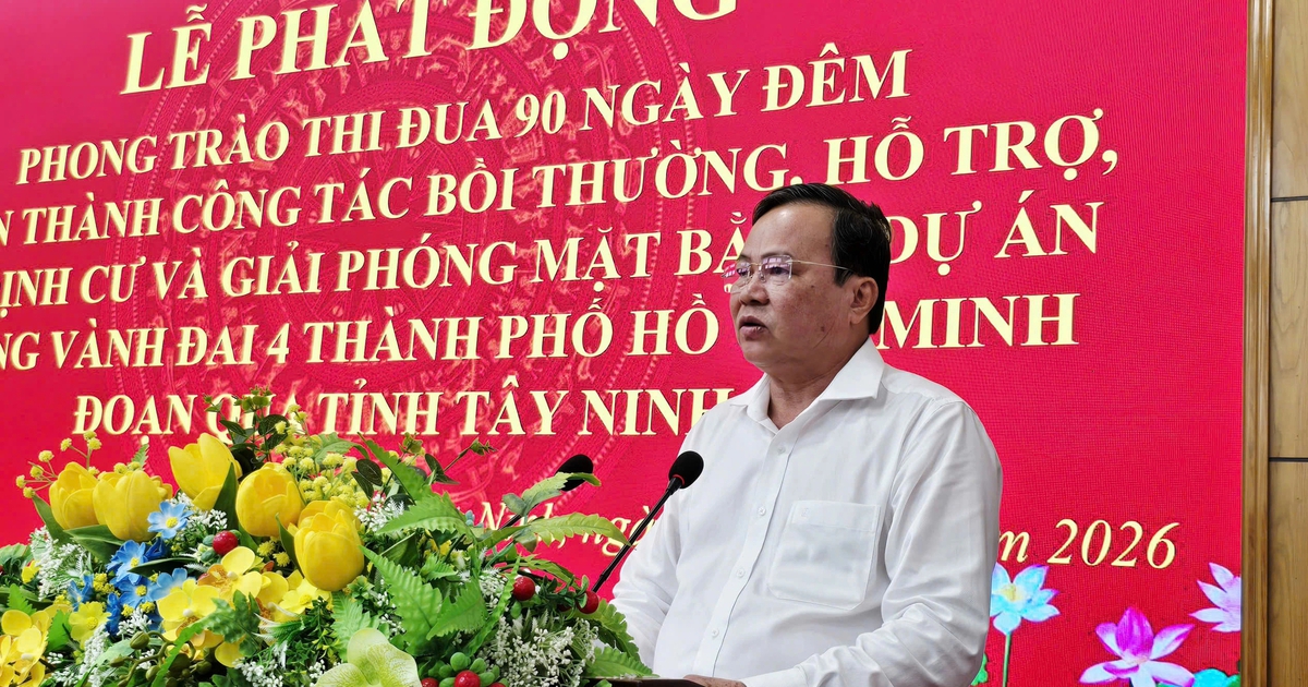 Tây Ninh thu hồi 675 ha đất trong 90 ngày giao dự án Vành đai 4 TP.HCM