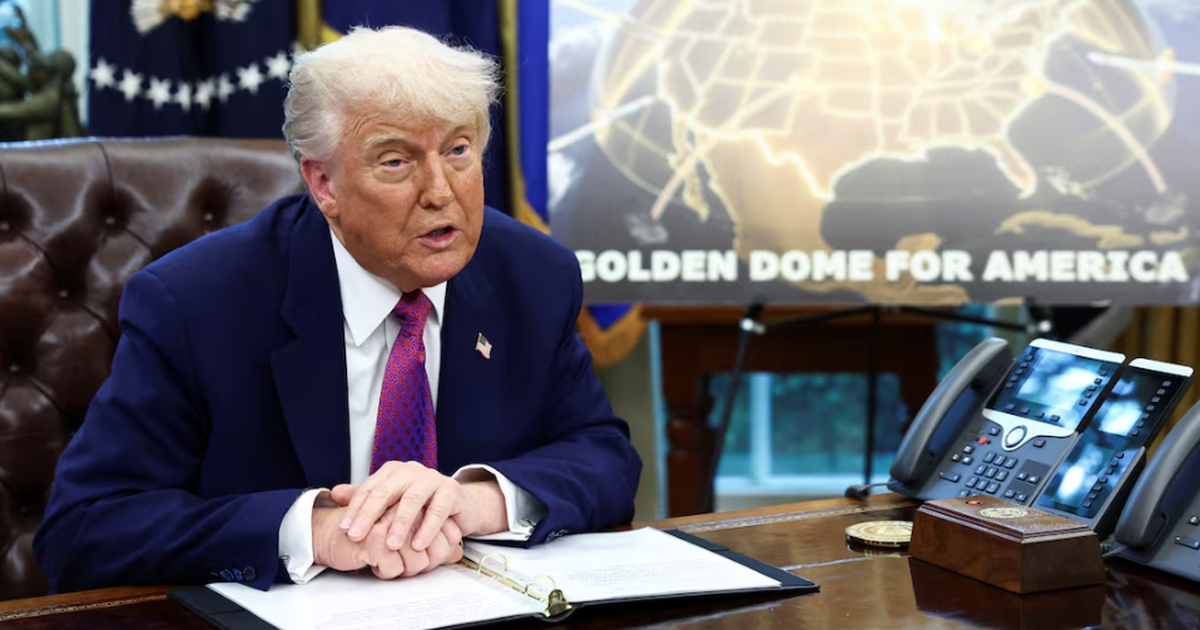Vòm Vàng của ông Trump đội giá đến 1.200 tỉ USD