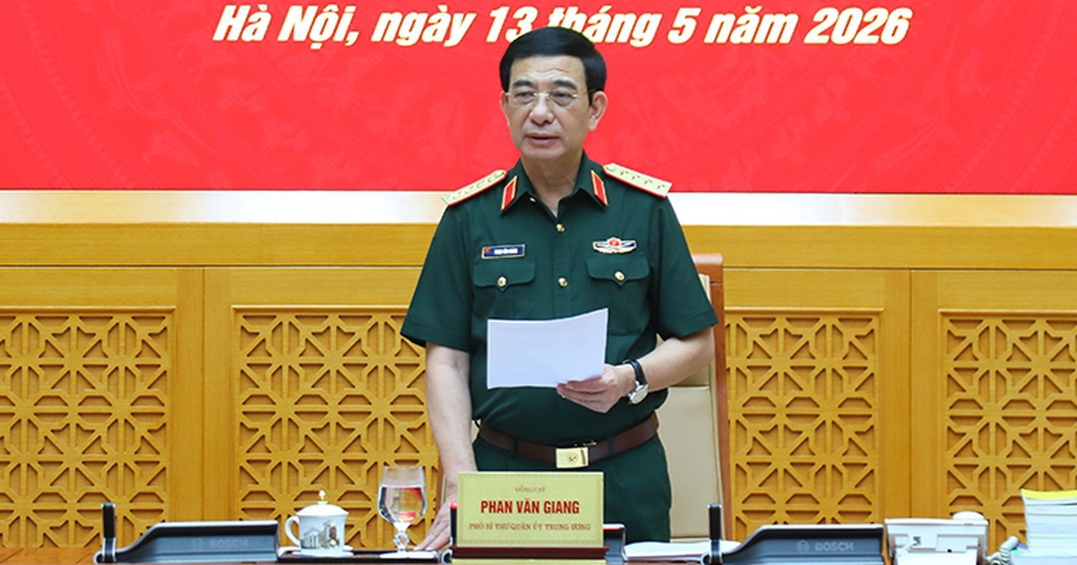 Đại tướng Phan Văn Giang: Sớm đảm bảo đủ quân số tại Ban CHQS cấp xã