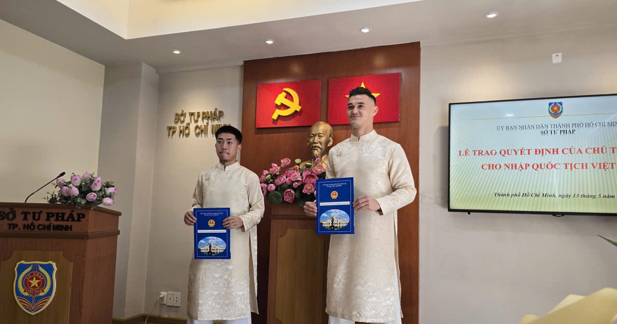 Lê Giang Patrik và Ngô Đăng Khoa chính thức trở thành công dân Việt Nam: Lòng biết ơn dâng trào