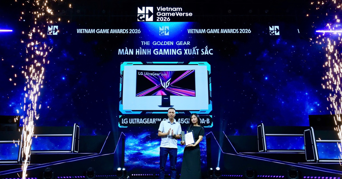 Màn hình LG OLED Gaming 5K2K được vinh danh tại Vietnam Game Awards 2026