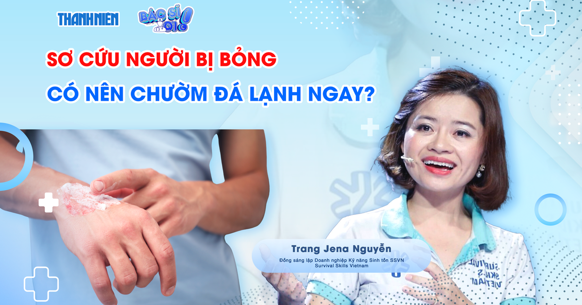 Bác sĩ ơi: Sơ cứu người bị bỏng có nên dùng kem đánh răng, chườm đá lạnh?